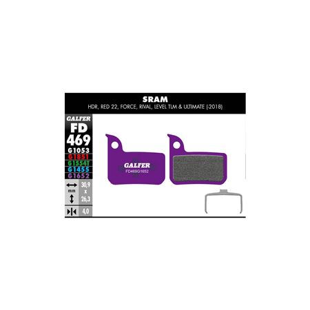 PASTILLAS GALFER E-BIKE SRAM RED 22 - LEVEL