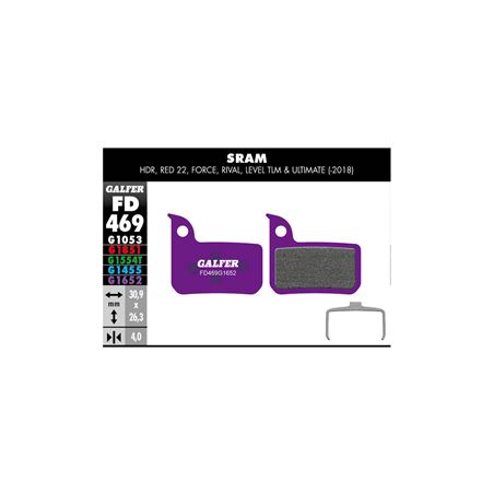 PASTILLAS GALFER E-BIKE SRAM RED 22 - LEVEL