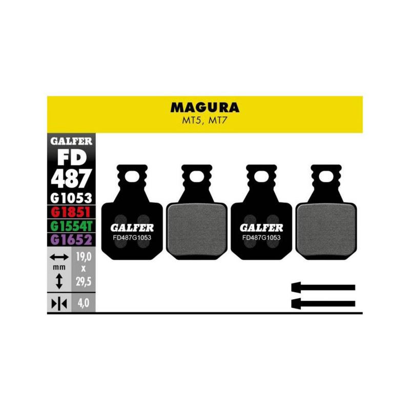 PASTILLAS GALFER STANDARD MAGURA MT5 - MT7 PASTILLAS GALFER STANDARD MAGURA MT5 - MT7