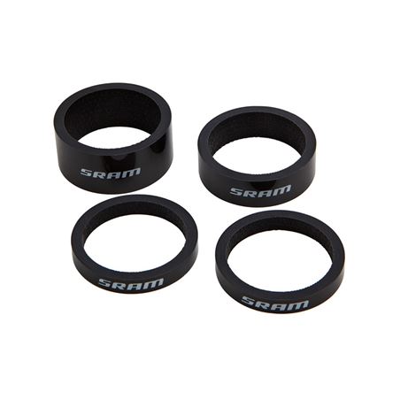 JUEGO DE ESPACIADORES SRAM 1 1/8" CARBONO