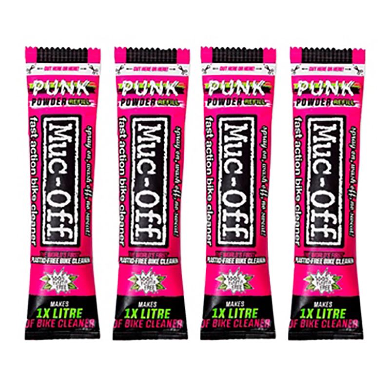 SET LIMPIADOR BICI MUC-OFF PUNK POWDER (1 UNID)
