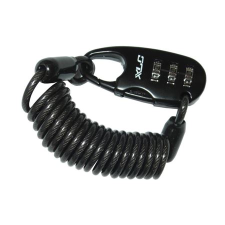 CANDADO CABLE ESPIRAL COMBINACIÓN SCAREFACE 3X1200 MM