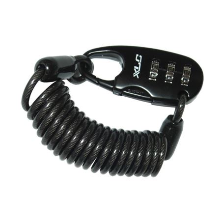 CANDADO CABLE ESPIRAL COMBINACIÓN SCAREFACE 3X1200 MM