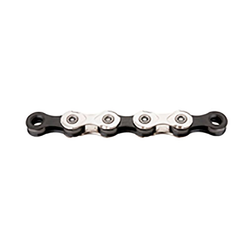 CADENA KMC X12 1/2X11/128 ANCHA 126 ESLABONES 12V PLATA/NEGR CADENA KMC X12 1/2X11/128 ANCHA 126 ESLABONES 12V PLATA/NEGR